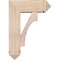 Ekena Millwork Westlake Arts and Crafts Smooth Bracket w/ Offset Brace, Douglas Fir, 7 1/2"W x 20"D x 28"H BKT0806X20X28WTL03SDF - alternate 3